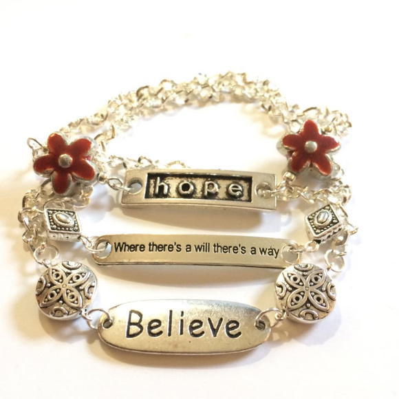 WHERE THERE'S A WILL THERE'S A WAY Bracelet - Picture 2 of 2